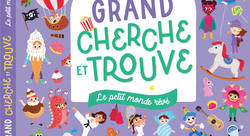 Mon grand cherche et trouve - Le petit monde rêvé -  Mercileslivres - Manon Paumard-illustrateur jeunesse