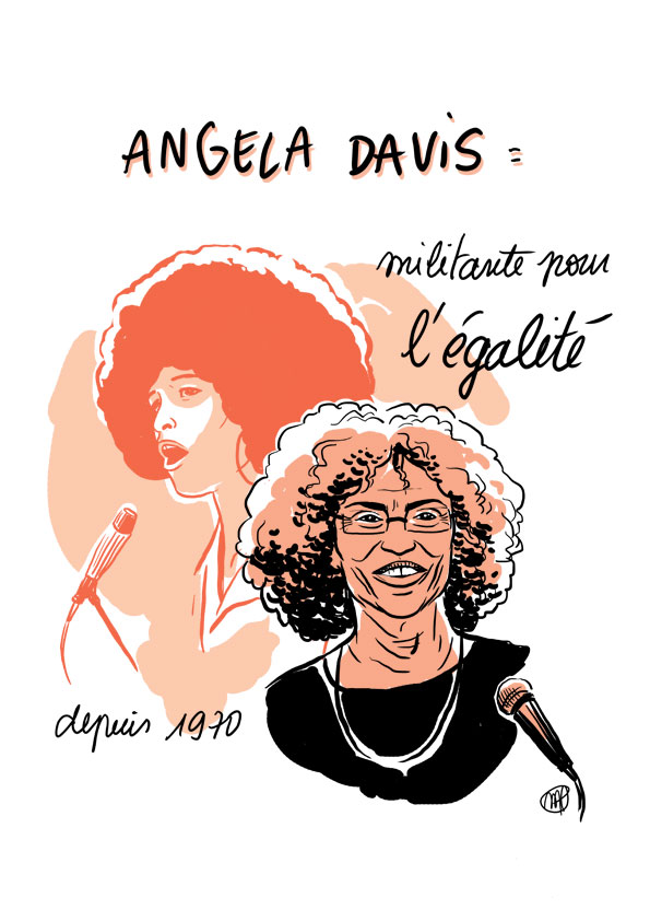 Illu webzine : Angela Davis
