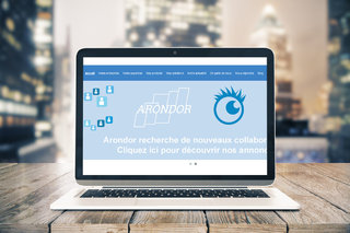 Premiere Version du site Web Arondor