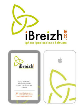 Logo et carte de visite IBreizh.com