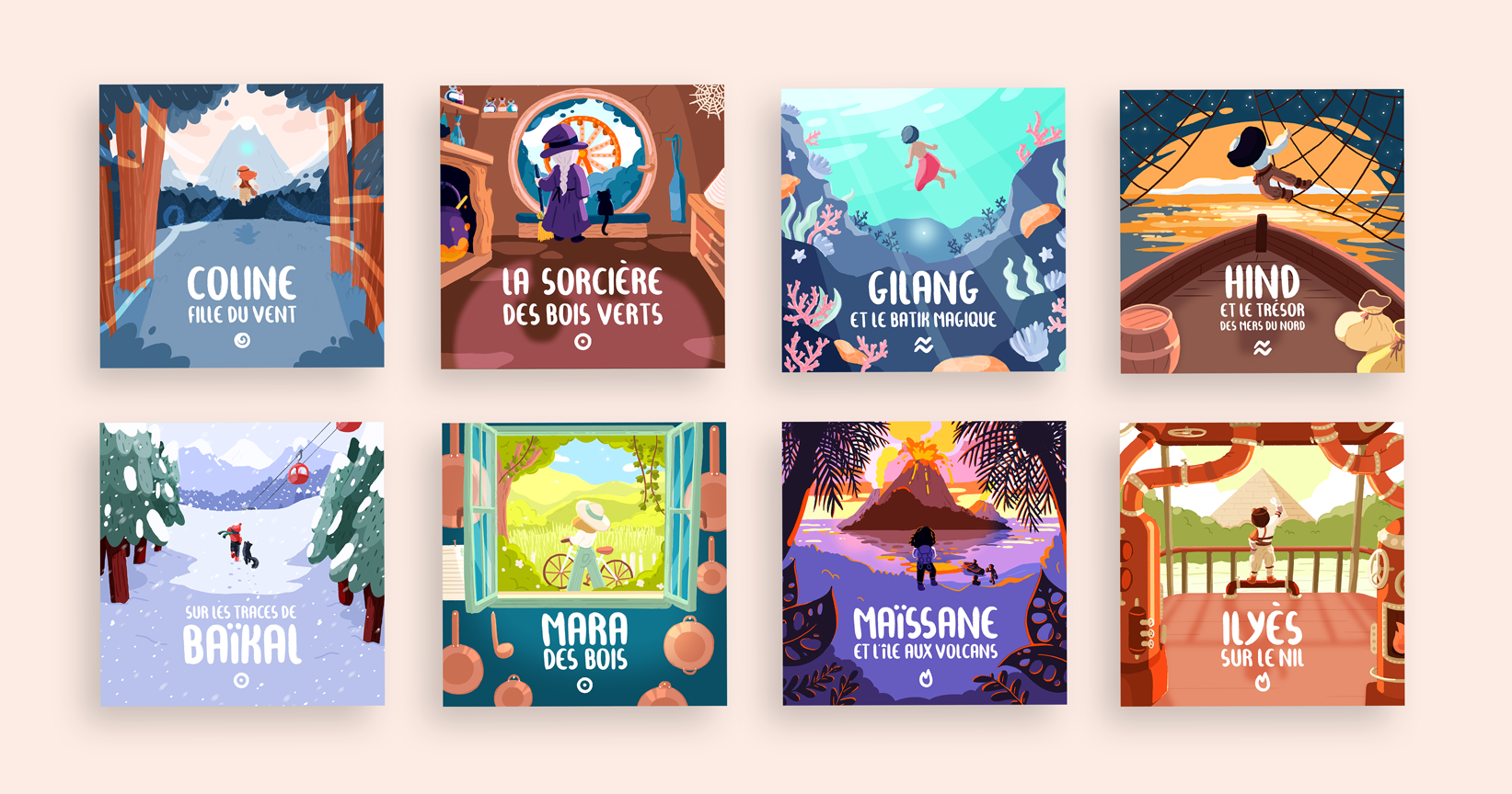 Envolées Contées - marie brd - illustrateurs-jeunesse