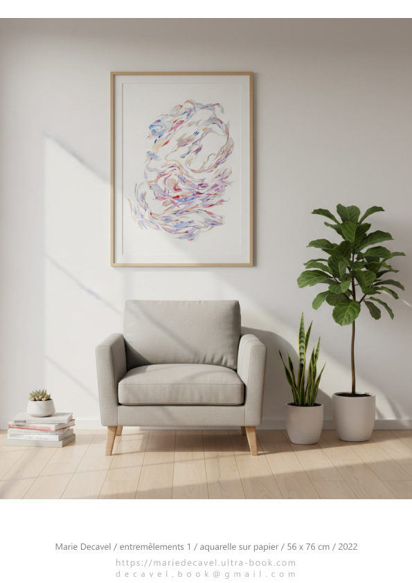 marie decavel_ aqua book GRANDE AQUARELLE 6 sur un mur.jpg<br/><span></span>