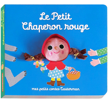 Casterman / puppet book / Le petit chaperon rouge / The red riding hood