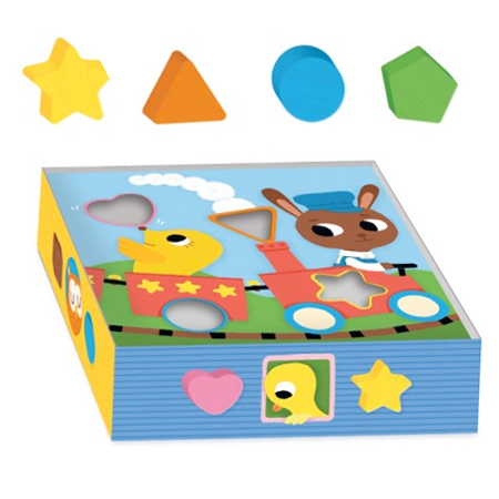 ma boîte à formes / my shape sorter