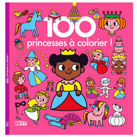 Lito / Princess coloring book / Princesses à colorier