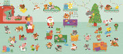 Stickers épais et décors - l'atelier du père Noël (Ed. Deux coqs d'or)