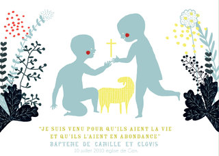 carton de baptême 2010