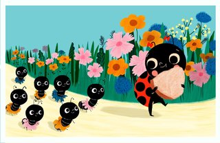 Adèle la coccinelle n'est pas que belle. textes C Clément, éditions LAROUSSE