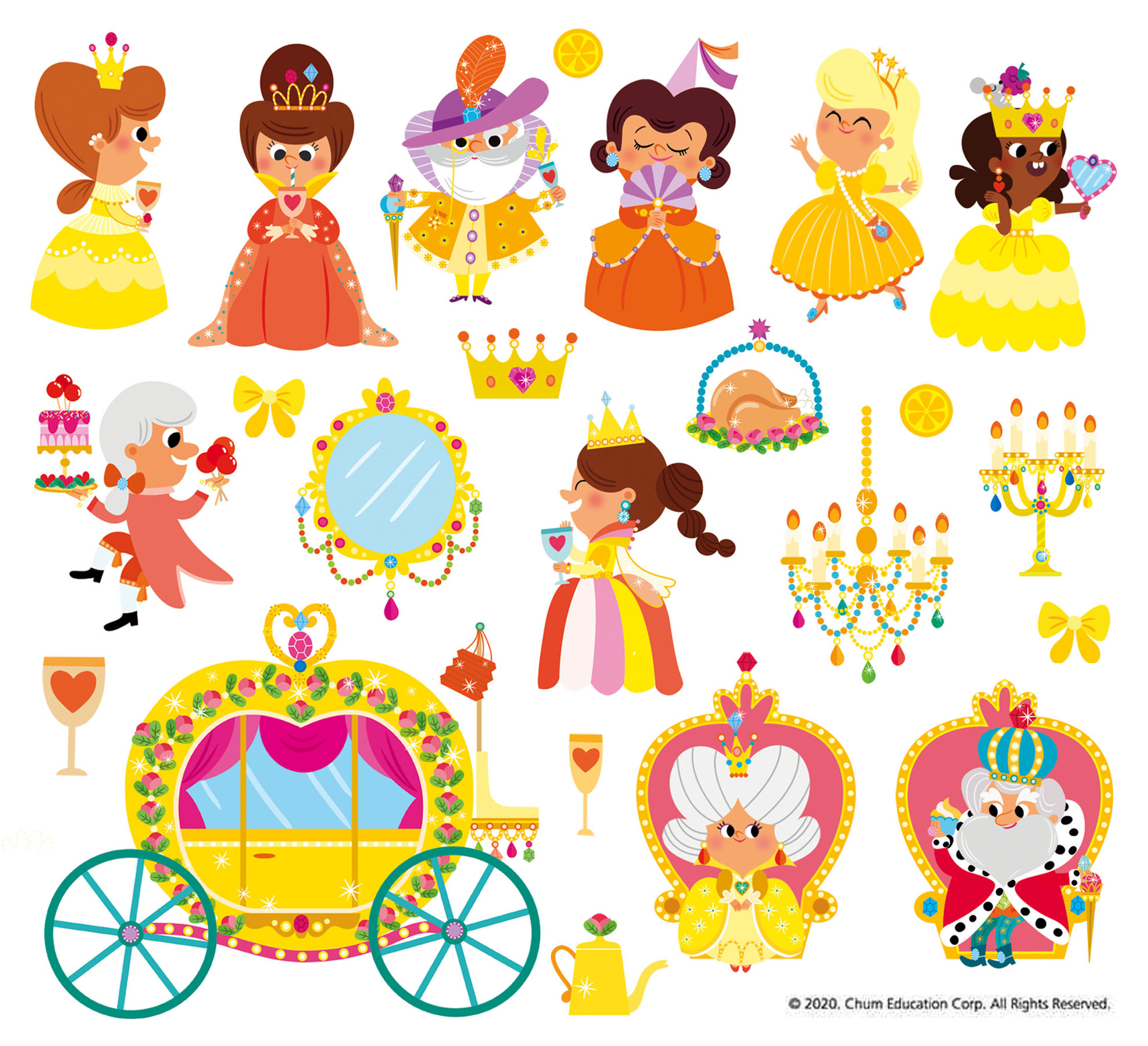 ChumKids-Princess-stickers
