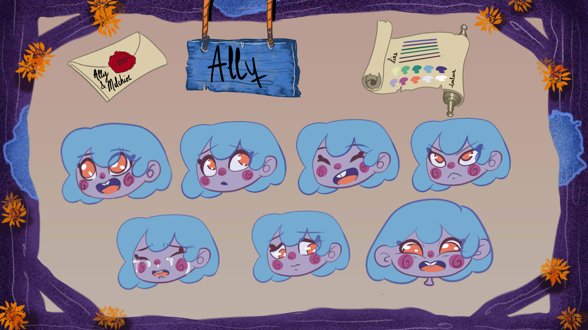 Ally expression sheet