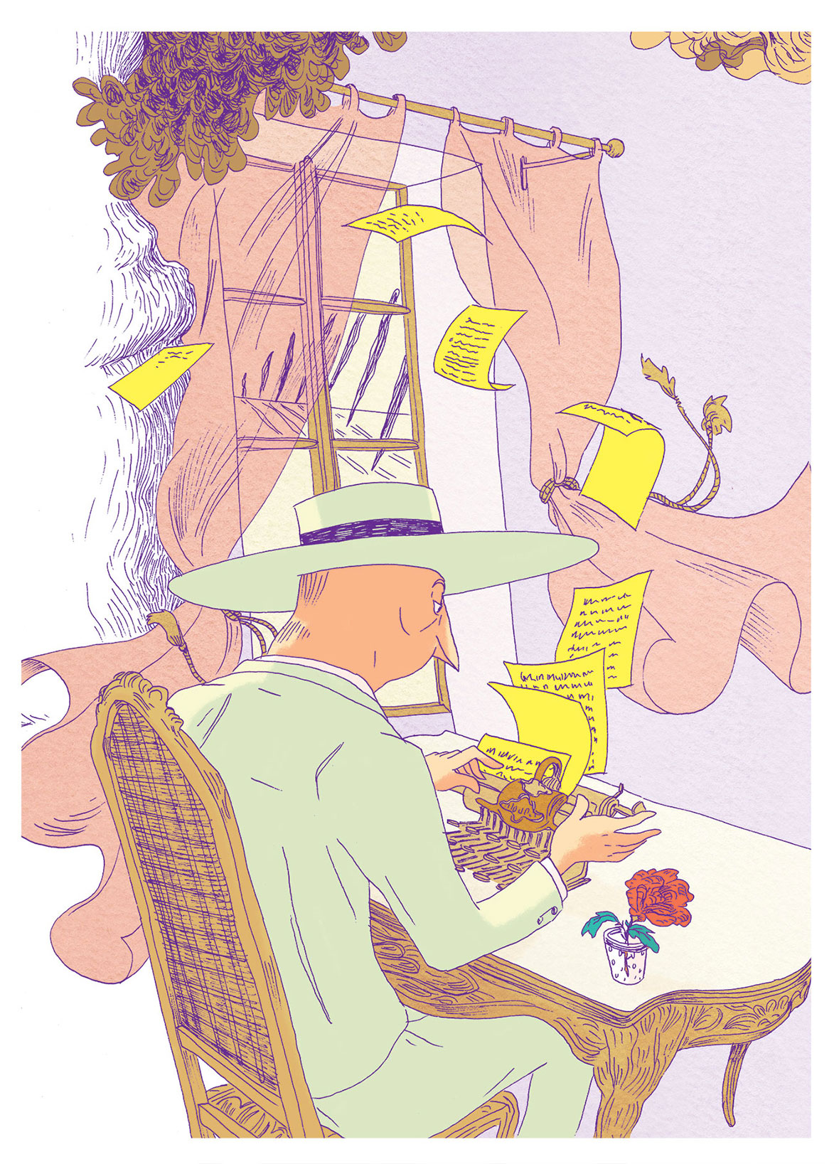 Centre François Mauriac, Malagar - marion duclos - illustrateurs/rices