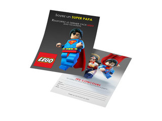 Flyer jeu concours LEGO