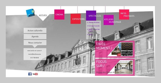 infographiste site web