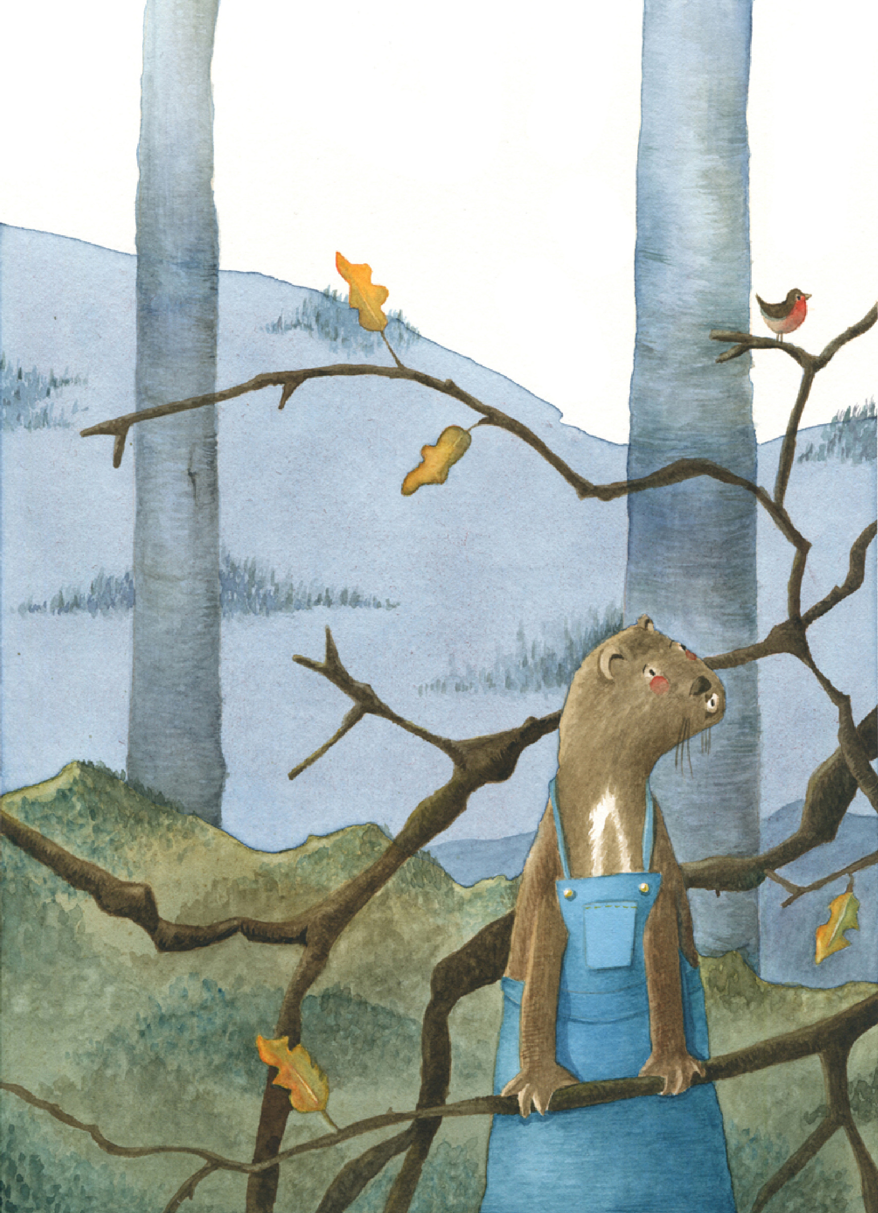 Illustration-Le vaillant petit tailleur - La branche