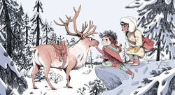 La reine des Neiges - Mathilde George-illustrateur jeunesse