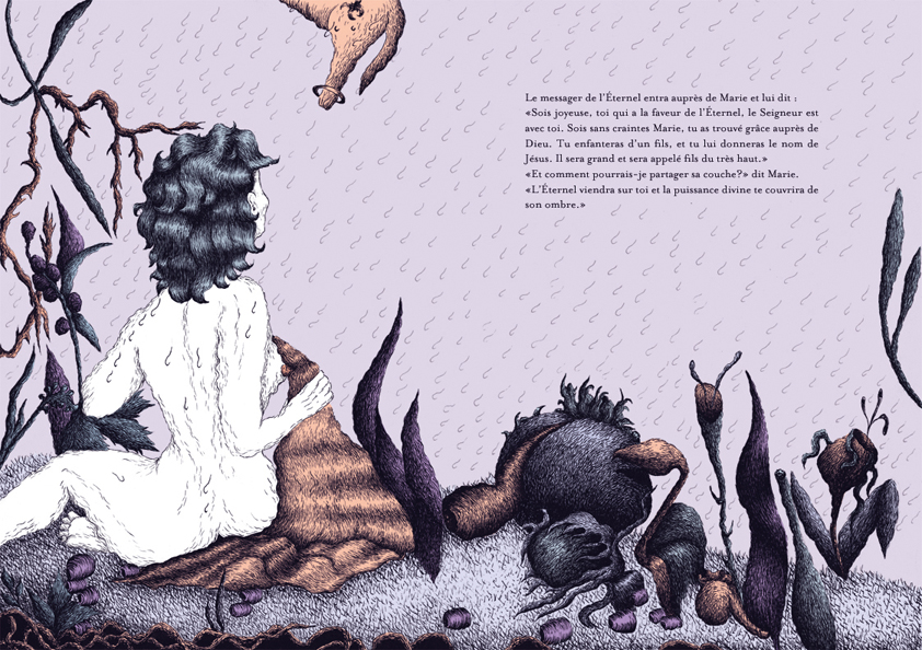 immaculée conception - dame toulithèm' - illustrateurs/rices