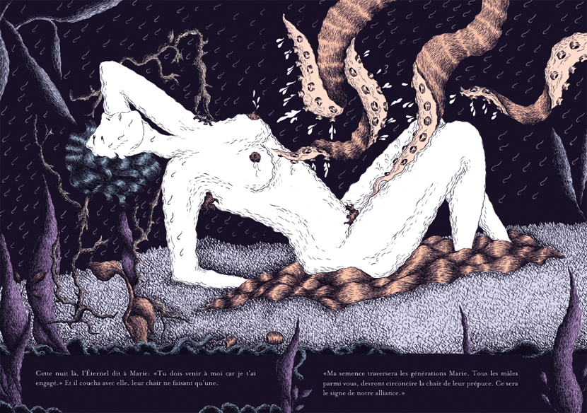 immaculée conception - dame toulithèm' - illustrateurs/rices