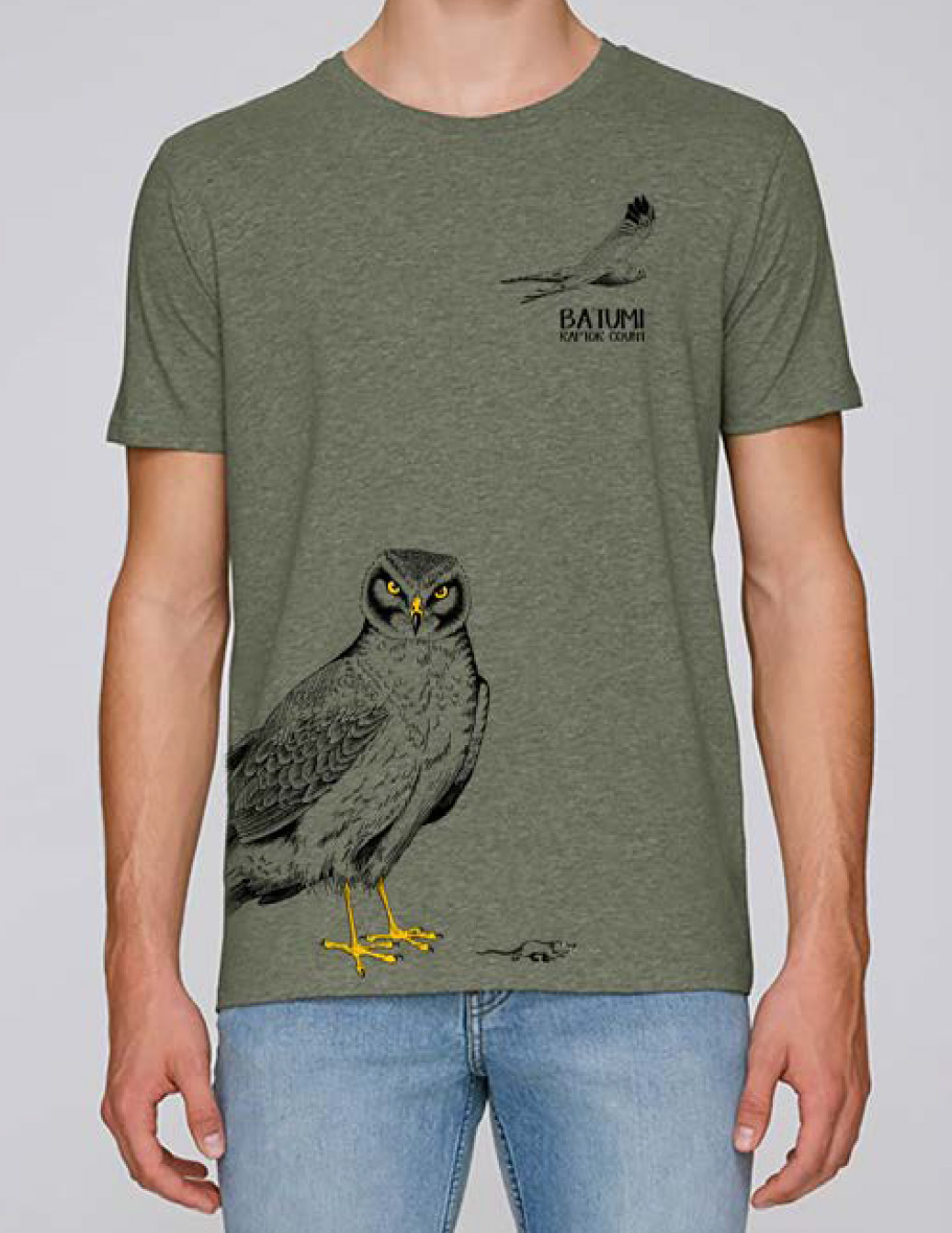 Design de t-shirt pour l'association Batumi Raptor Count - 2019