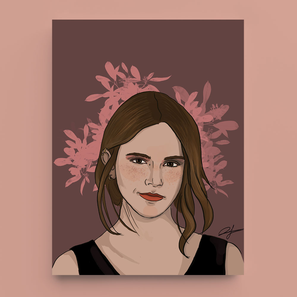 Portrait Emma Watson