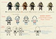 Model sheet Ninjaa