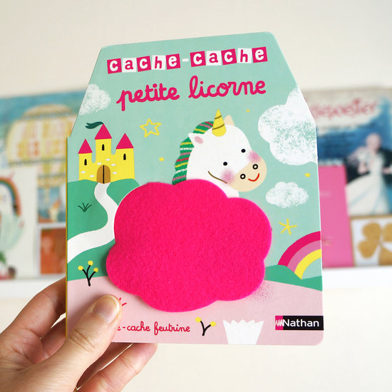 Cache-cache petite licorne