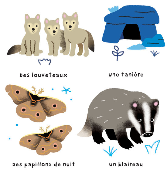 Dans la nuit !