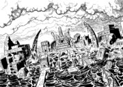 The Emerging City Of R'Lyeh, Lovecraft