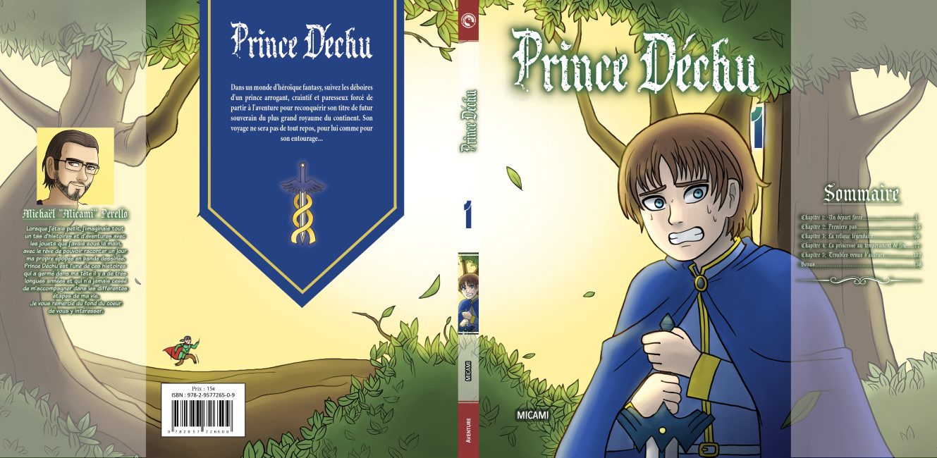 Jaquette manga, Prince Déchu.jpg