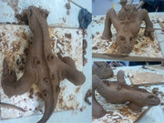 Sculpture monstre libre 01