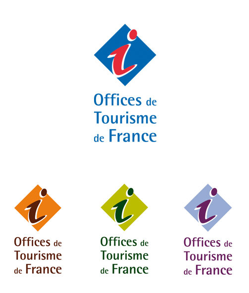 Refonte logo OFFICES DE TOURISME DE FRANCE