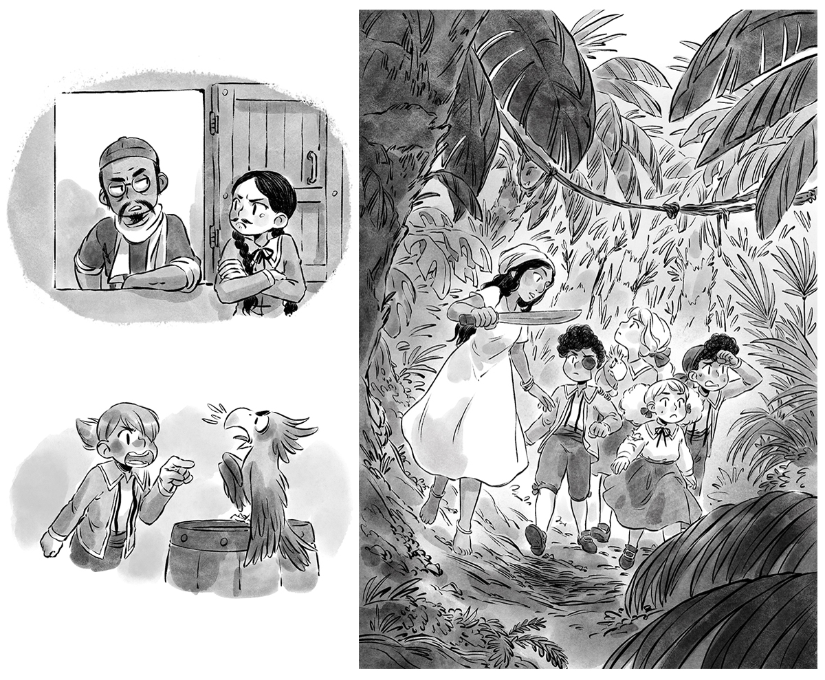 Embrouilles au Comptoir de la Fesse Plate