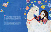 La fille et le cheval blanc