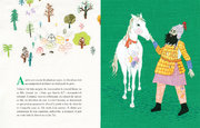 La fille et le cheval blanc