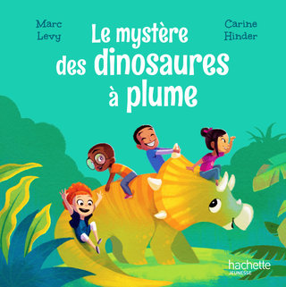 Mac donalds-hachette. le mystere des dinosaures COUVERTURE