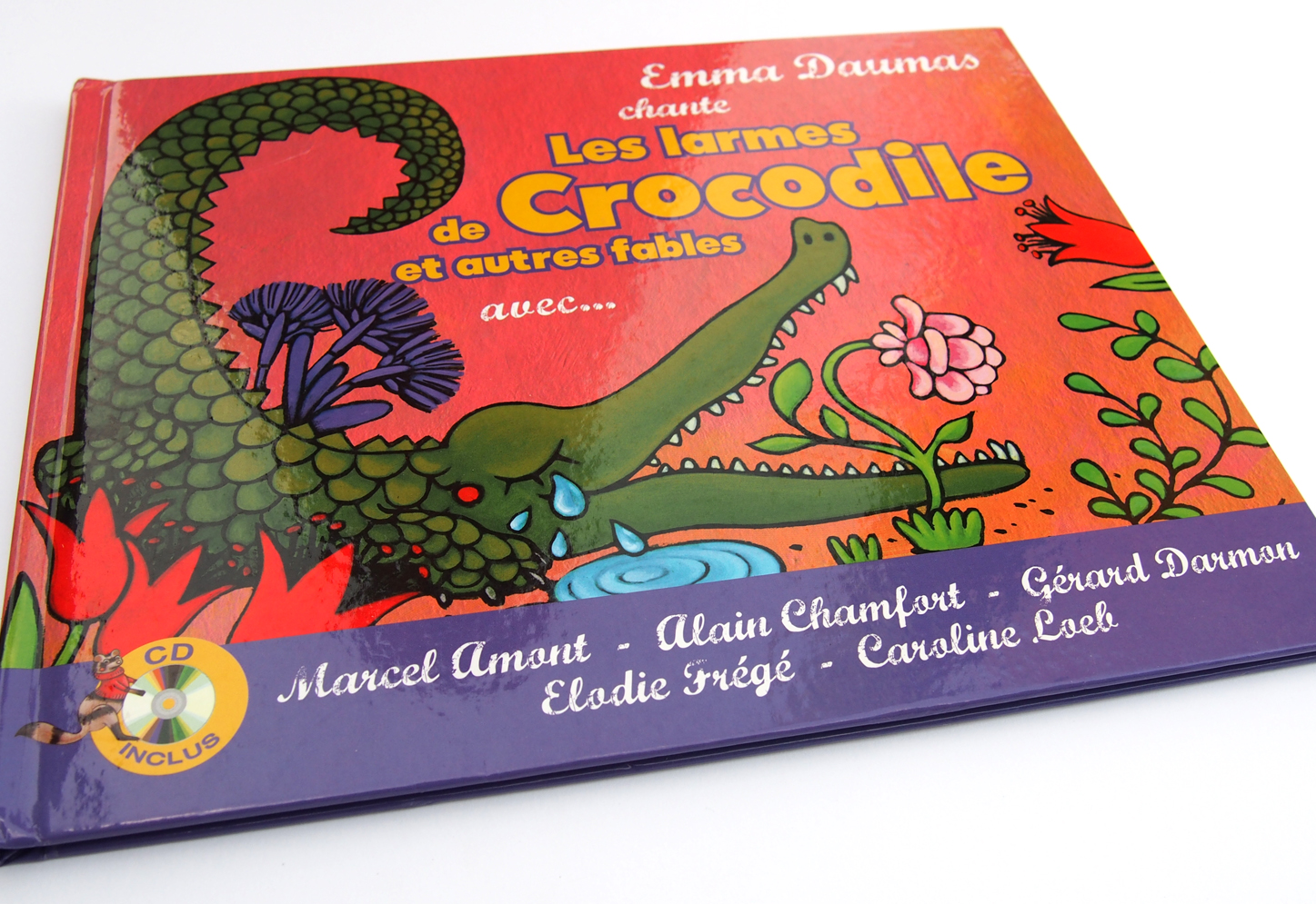 Livre disque Jeunesse "Les larmes de crocodile et autres fables",  (Formulette Edition)