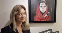 Portrait de Sonita Alizadeth - Elodie Marchesseau-plasticien