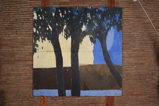 Mur d'expo galerie