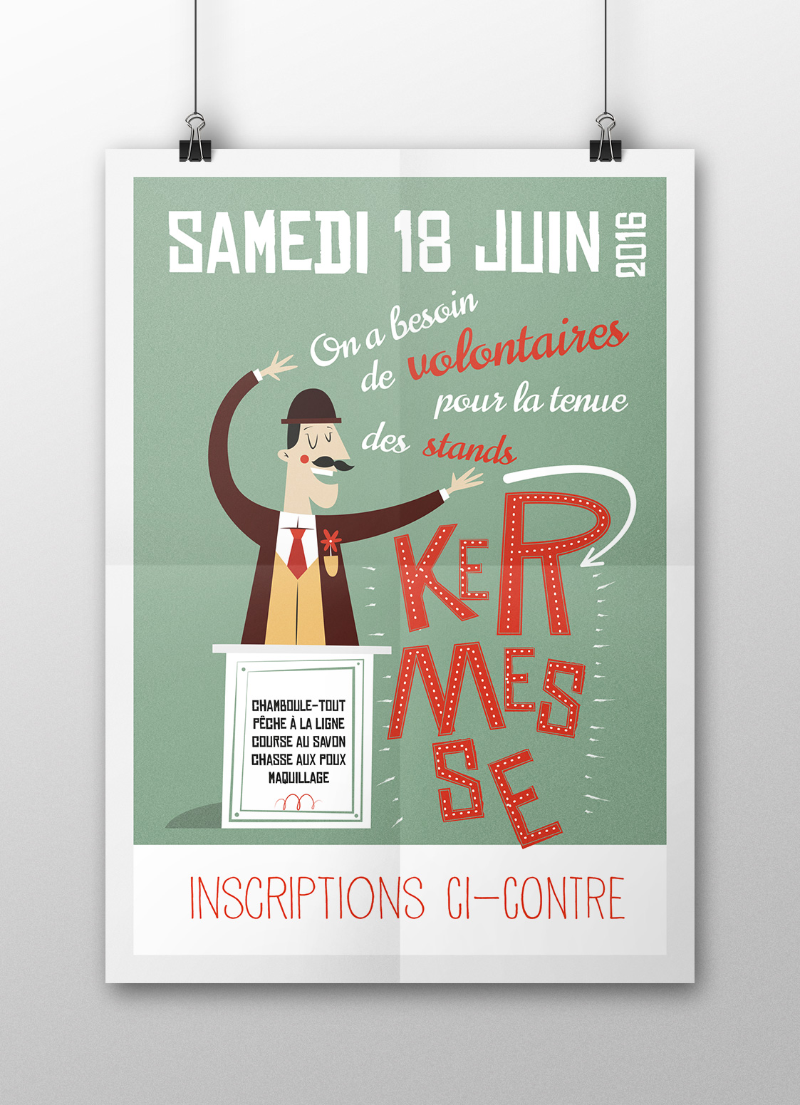 Affiche kermesse