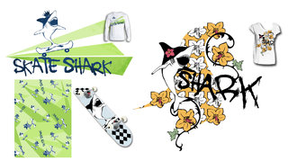 Graphismes Skate shark & Owl