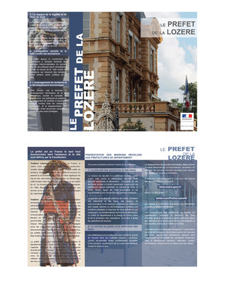Flyer 'Journées du patrimoine - 2014" Préfecture de la Lozère