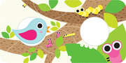 Oiseau . Livre marionnette