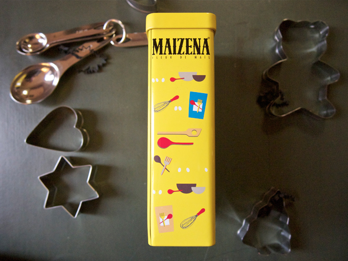 Boîte métal collector Maïzena