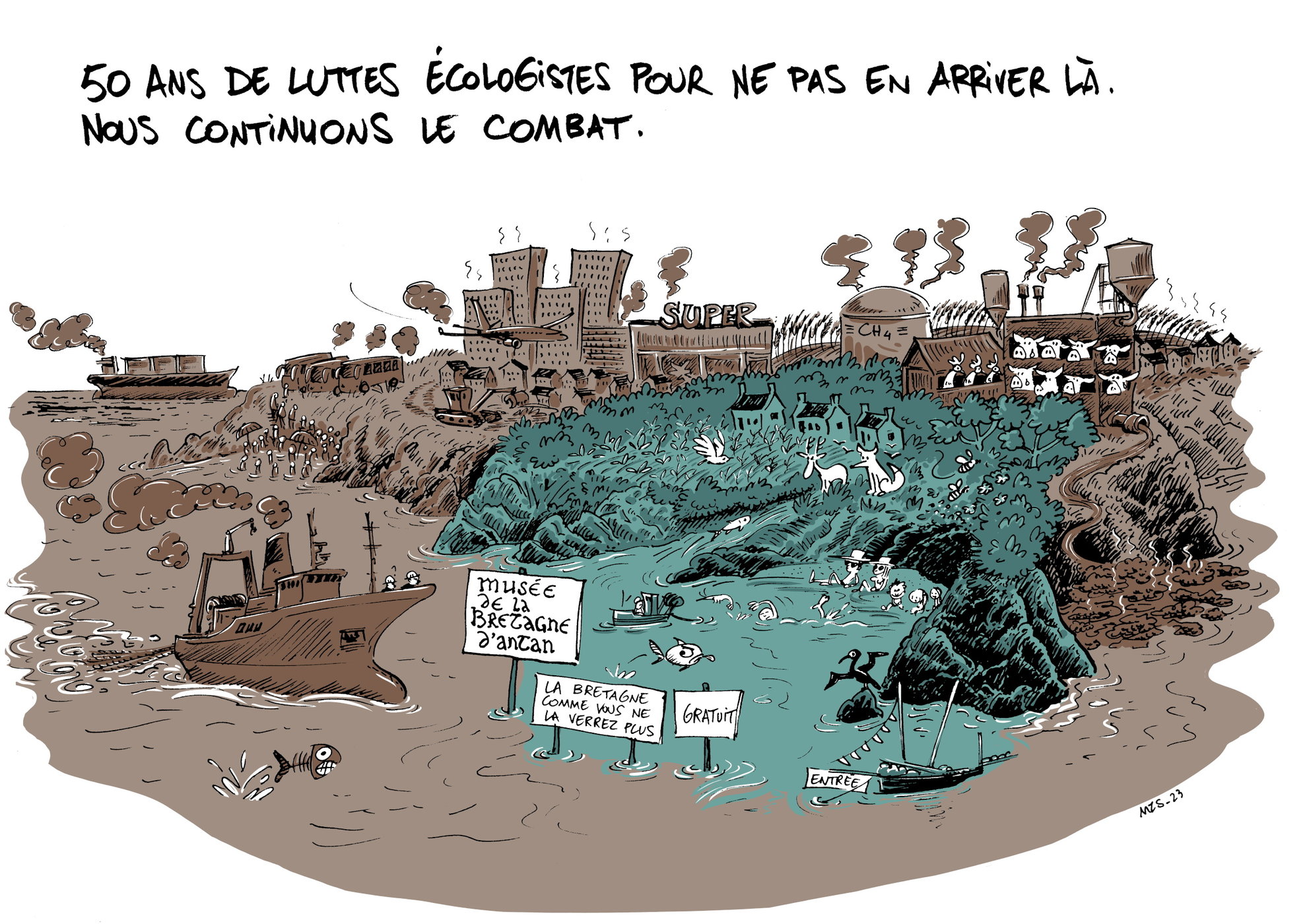 bretagne d'antan - mathias rebuffé - illustrateurs/rices