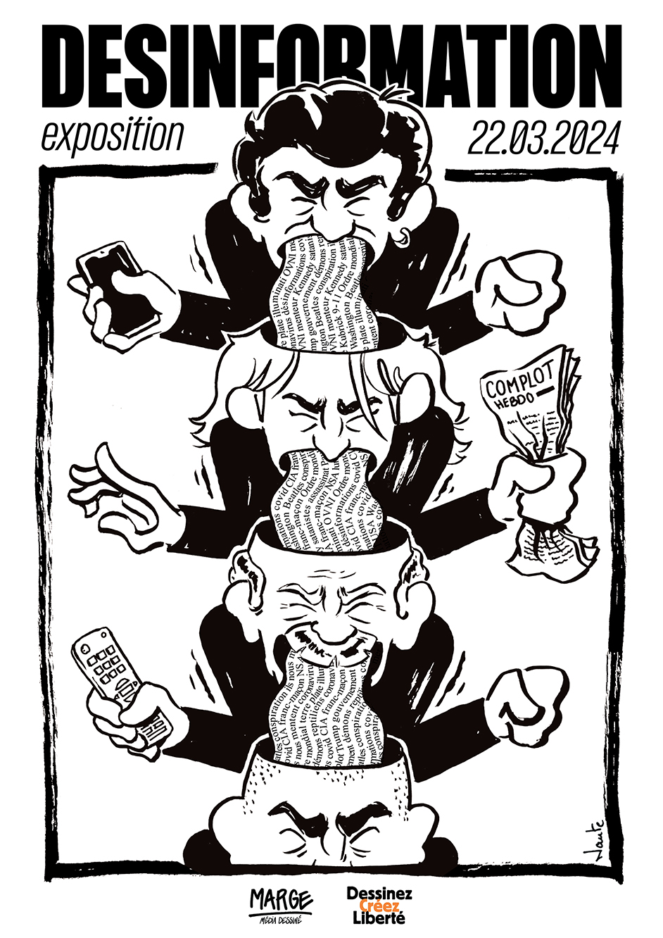 Desinformation - Marge Média Dessiné