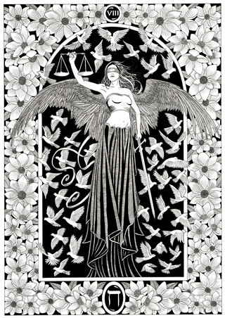 Tarot XVIII La Justice