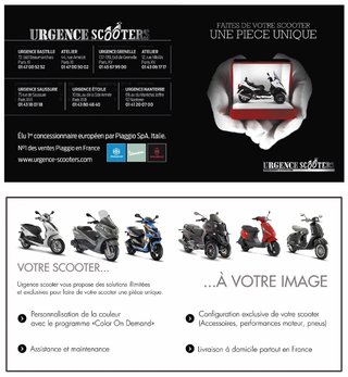 Mailing Urgence Scooter