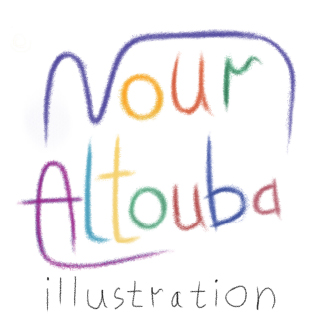 Illustrator  : Nour Altouba - Graphic Design