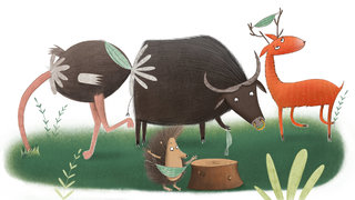 Masckenball der Tiere, Gundi Herget