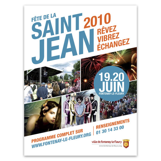 Affiche Fête de la Saint-Jean 2010