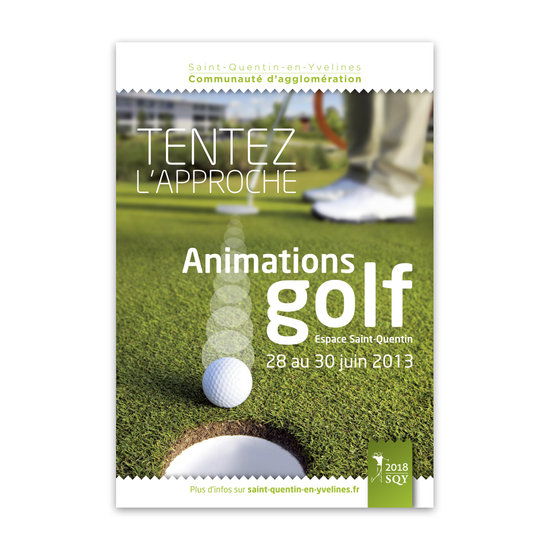 Affiche Golf Saint-Quentin-en-Yvelines